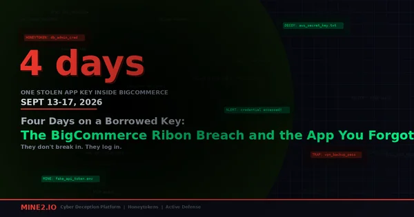 Four Days on a Borrowed Key: The BigCommerce Ribon Breach and the App You Forgot You Installed