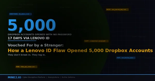 Vouched For by a Stranger: How a Lenovo ID Flaw Opened 5,000 Dropbox Accounts