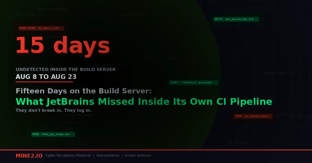 Fifteen Days on the Build Server: What JetBrains Missed Inside Its Own CI Pipeline