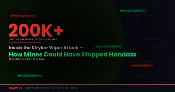 Inside the Stryker Wiper Attack: How Cyber Deception Could Have Stopped Handala Before the Wipe