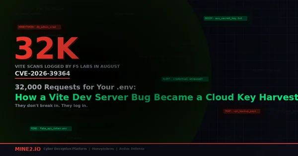 32,000 Requests for Your .env: How a Vite Dev Server Bug Became a Cloud Key Harvester